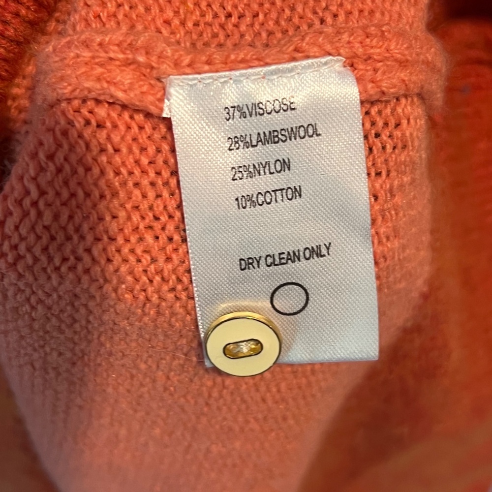 Anthropologie Isabella Sinclair Multi- colored Striped Sweater Dress Women's L - Picture 7 of 8